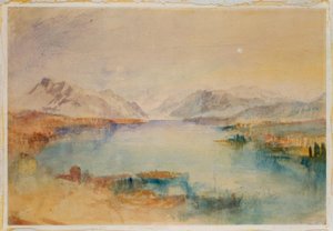 The Rigi, Lake Lucerne by Joseph Mallord William Turner